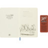 Еженедельник MOLESKINE LE ALICE IN WONDERLAND WKNT LARGE DAL12WN3CY23 белый/синий